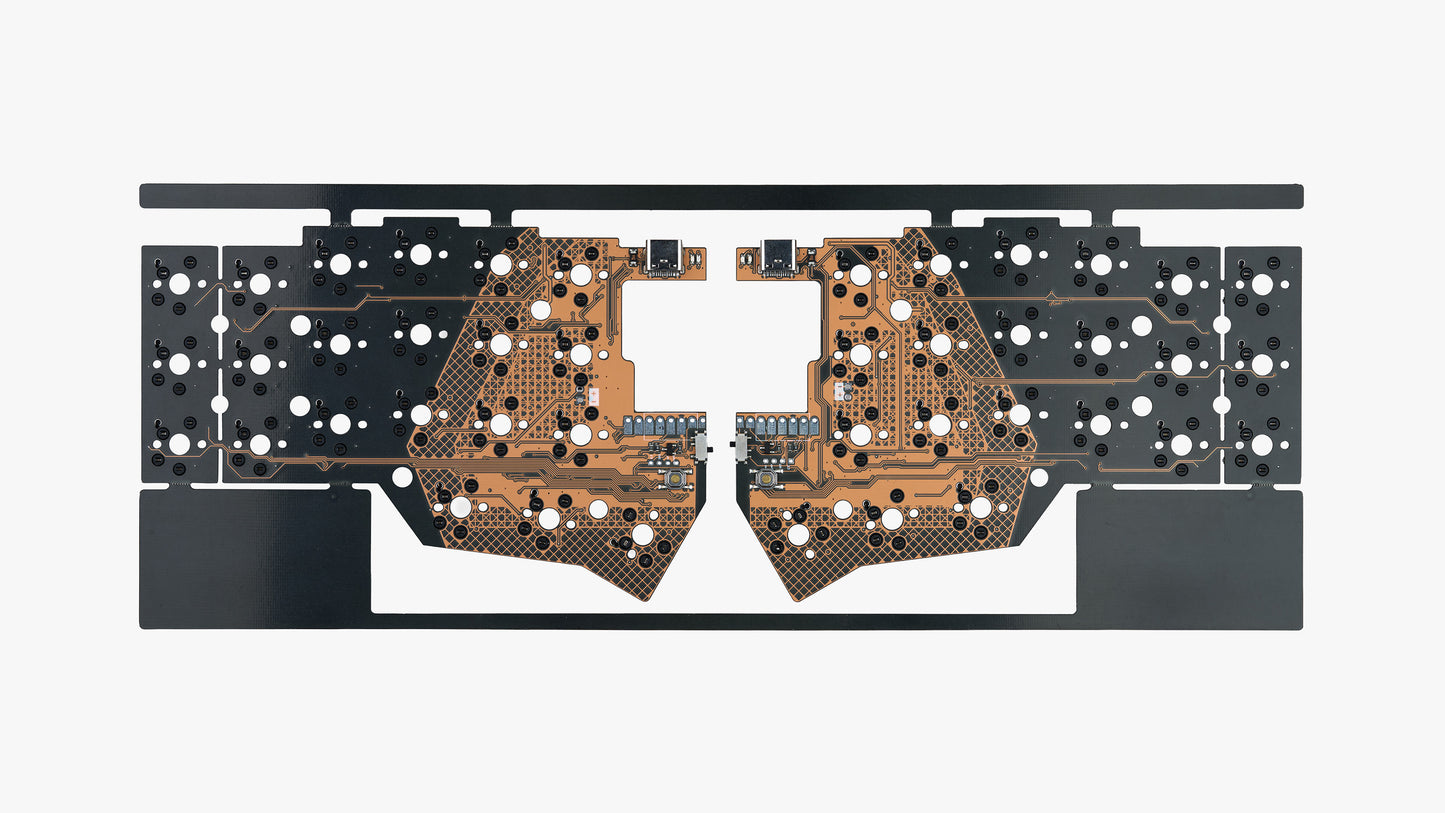 Corne Wireless SMT PCB – Assembled Hot-Swap, ZMK Compatible