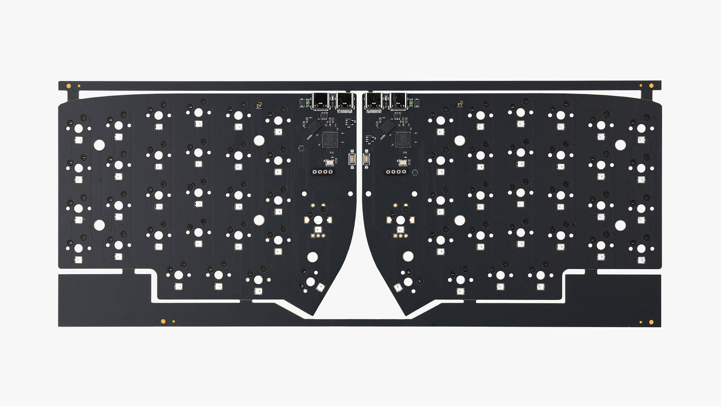 Lily58 SMT PCB – Fully Assembled, QMK/VIA, Hotswap, RGB, USB-C