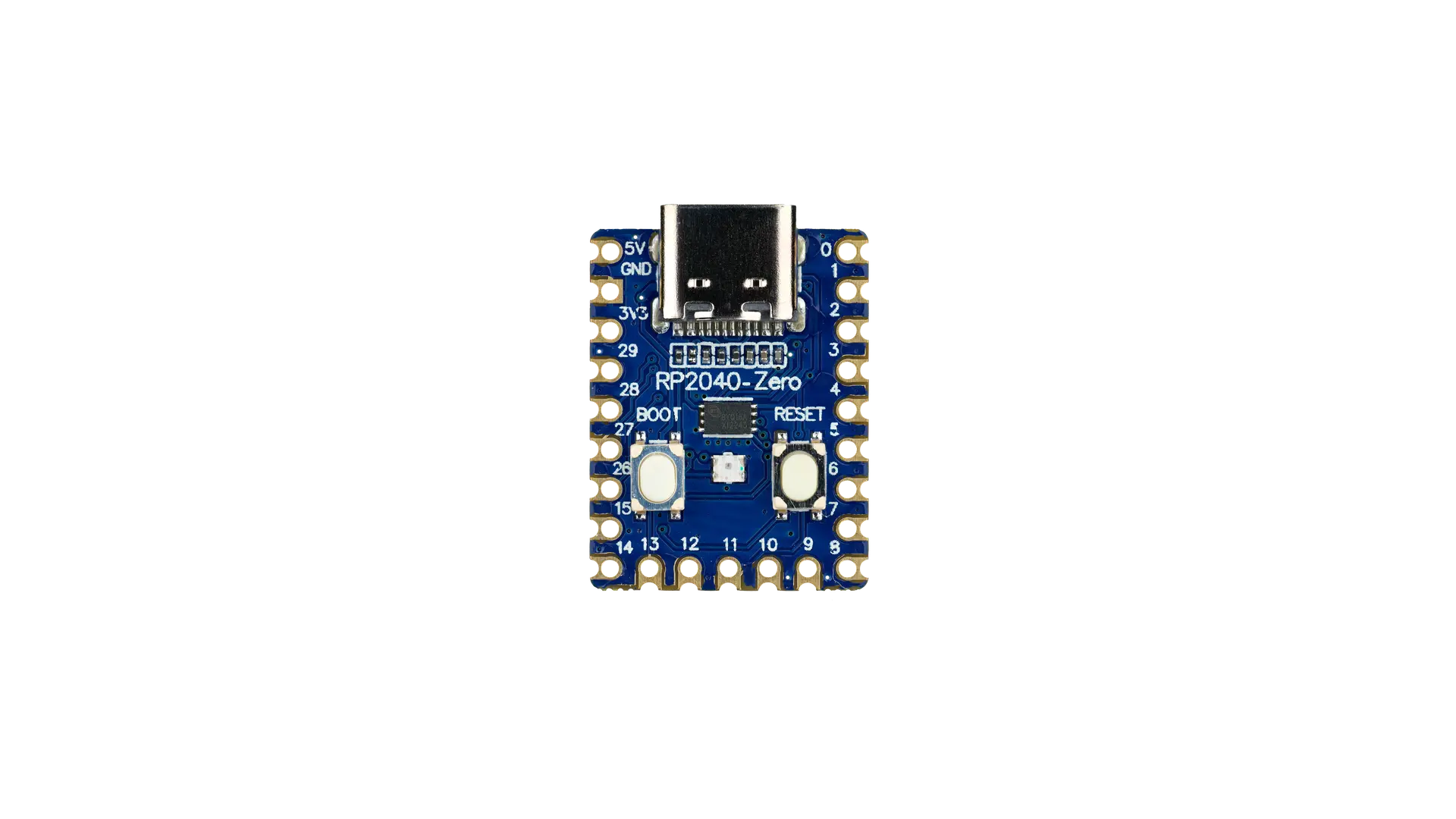 RP2040 Microcontroller Board - Development Board For Electronics Projects