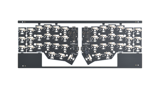 Component view of Corne MX SMT PCB